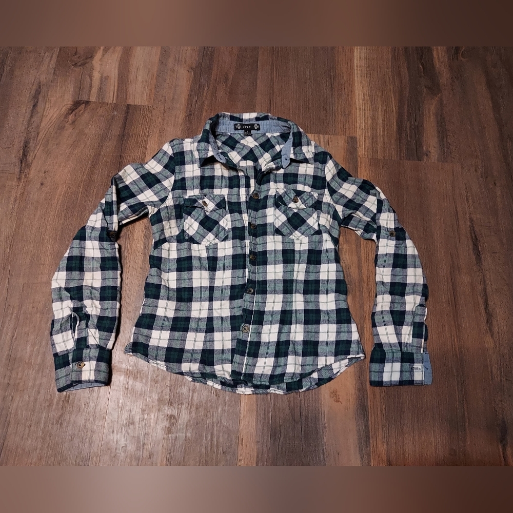 Plaid Button Down